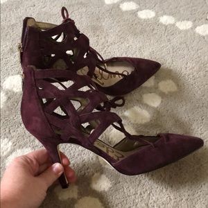 Brand new never worn Sam Edelman Suede Heels
